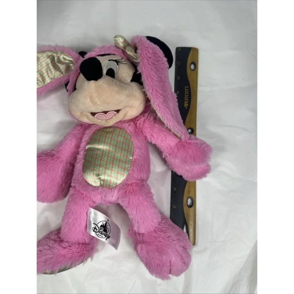 2020 Disney Parks Minnie Mouse Pink Easter Bunny‎ 12.5